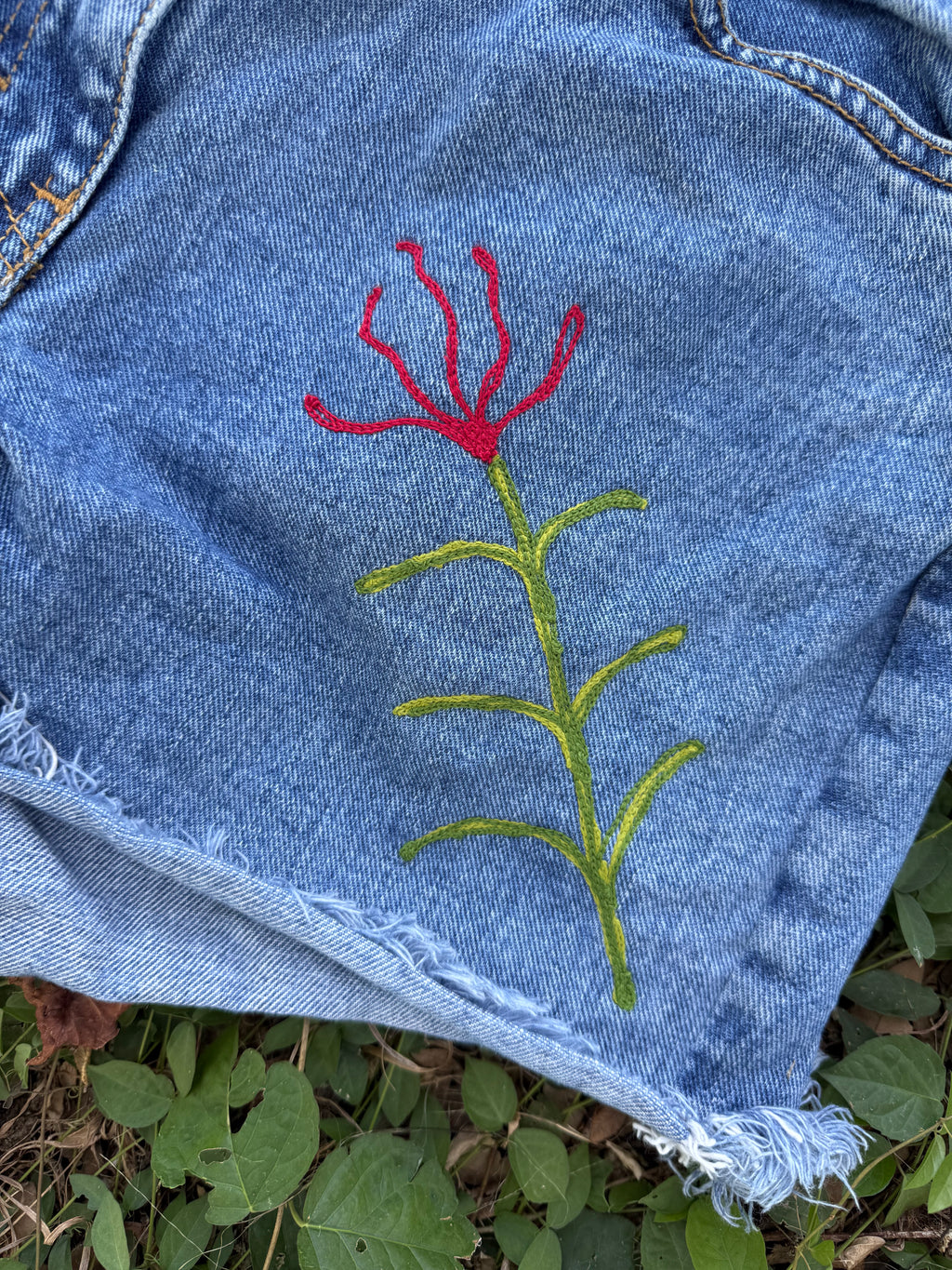 Flower shorts