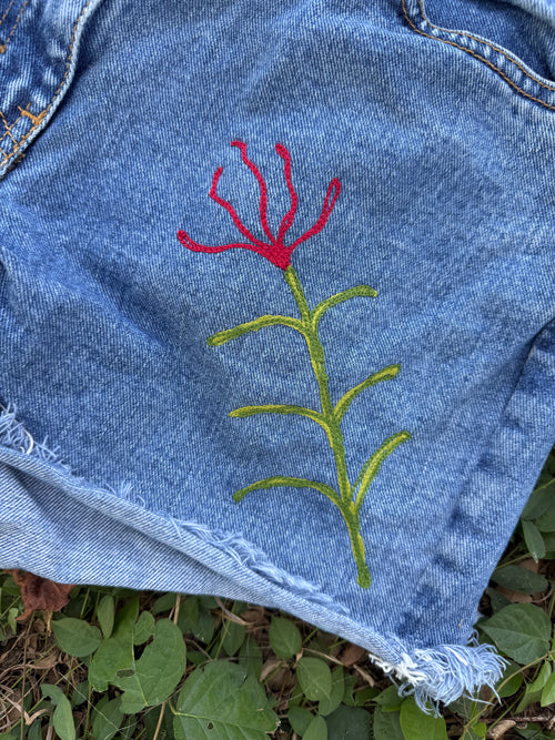 Flower shorts