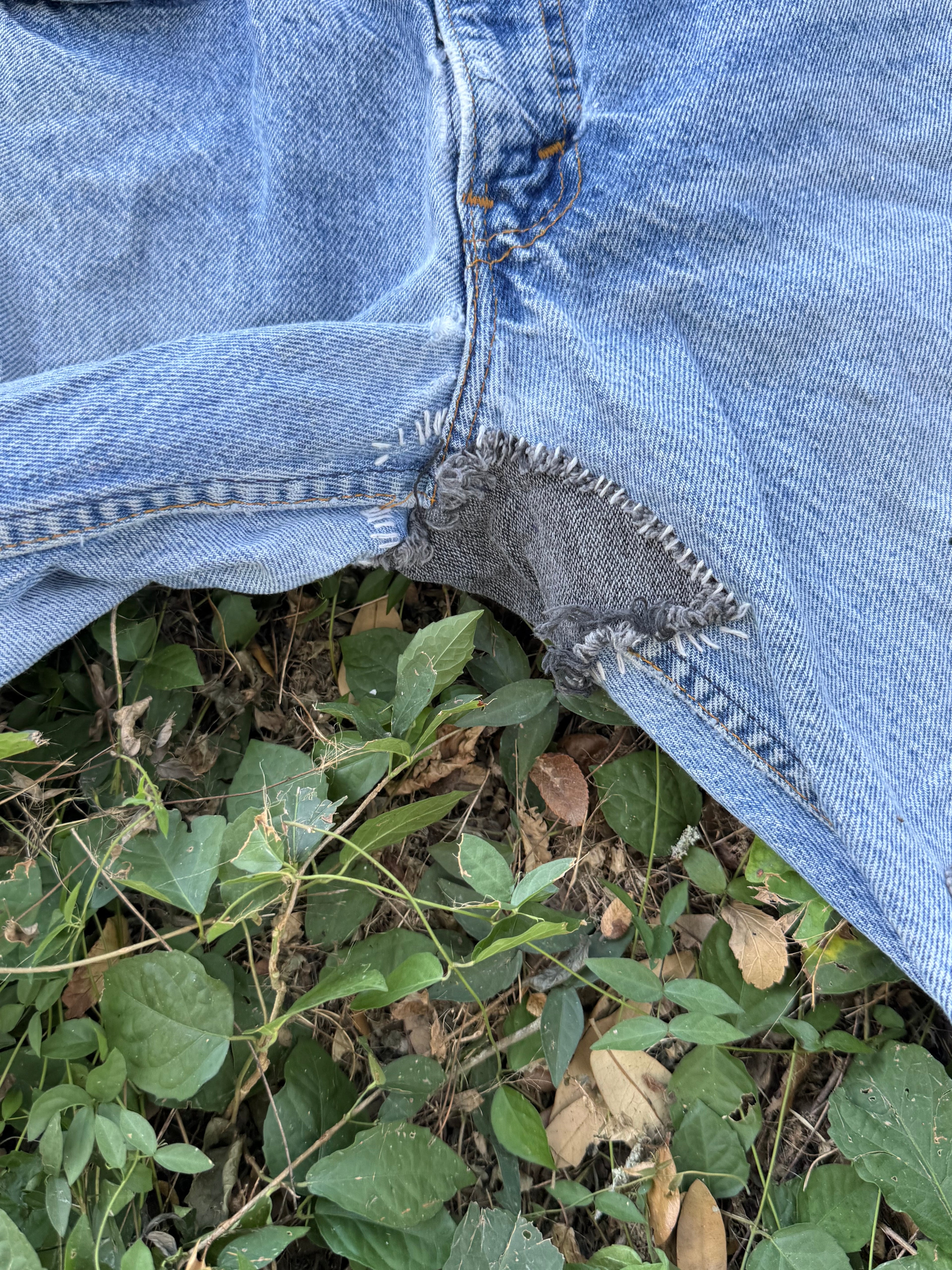 Thrashed BART pants