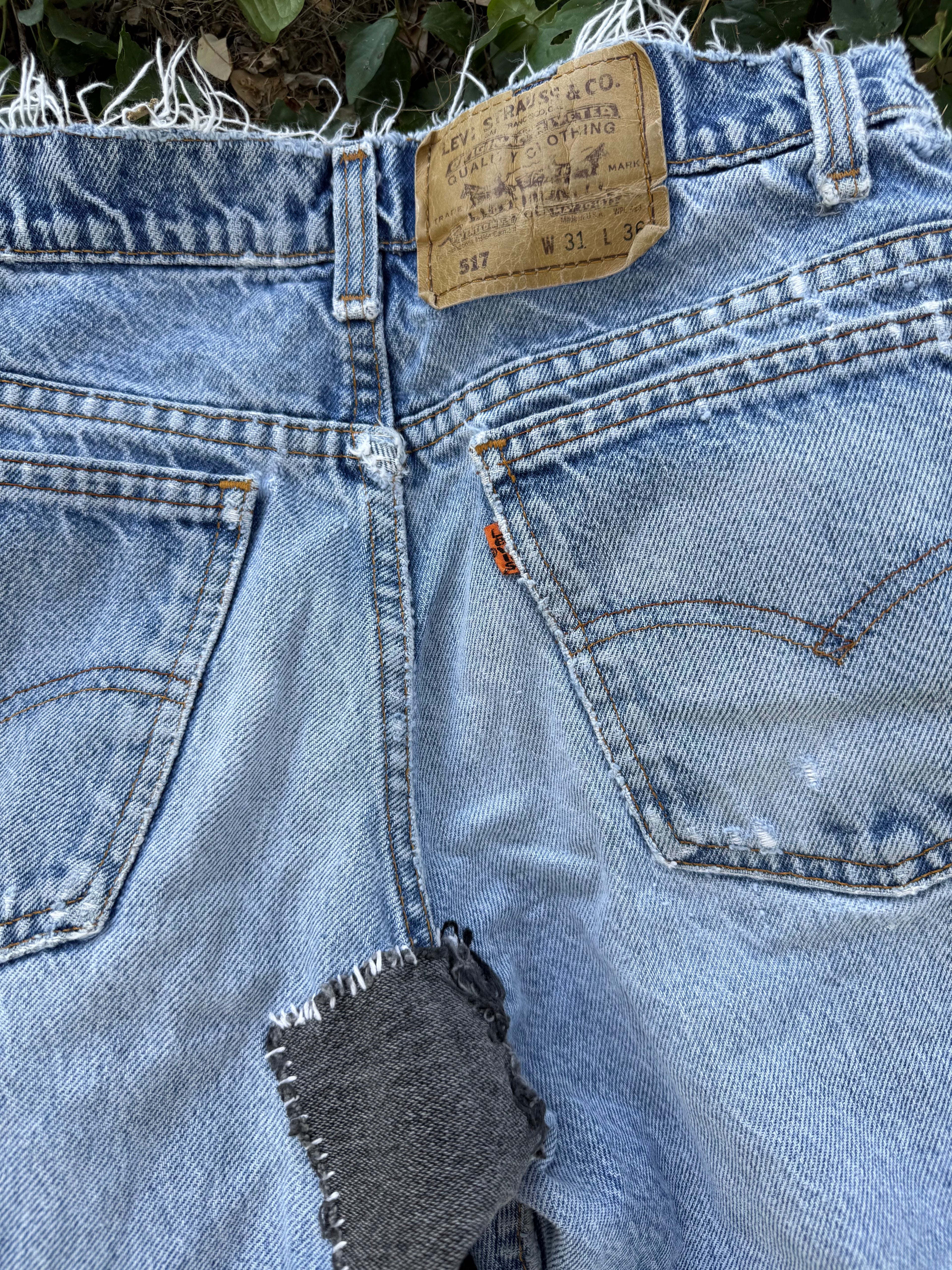 Thrashed BART pants