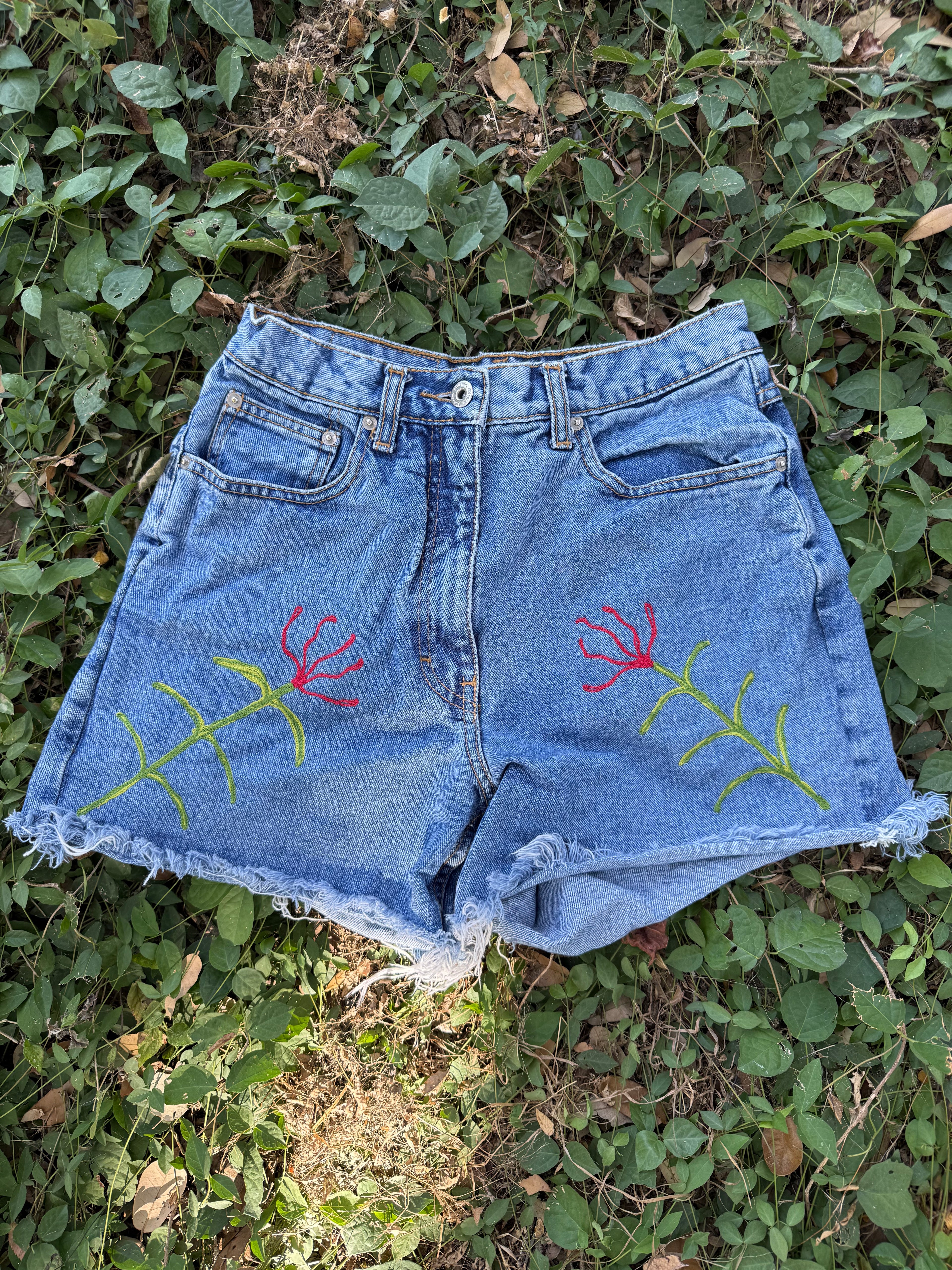 Flower shorts