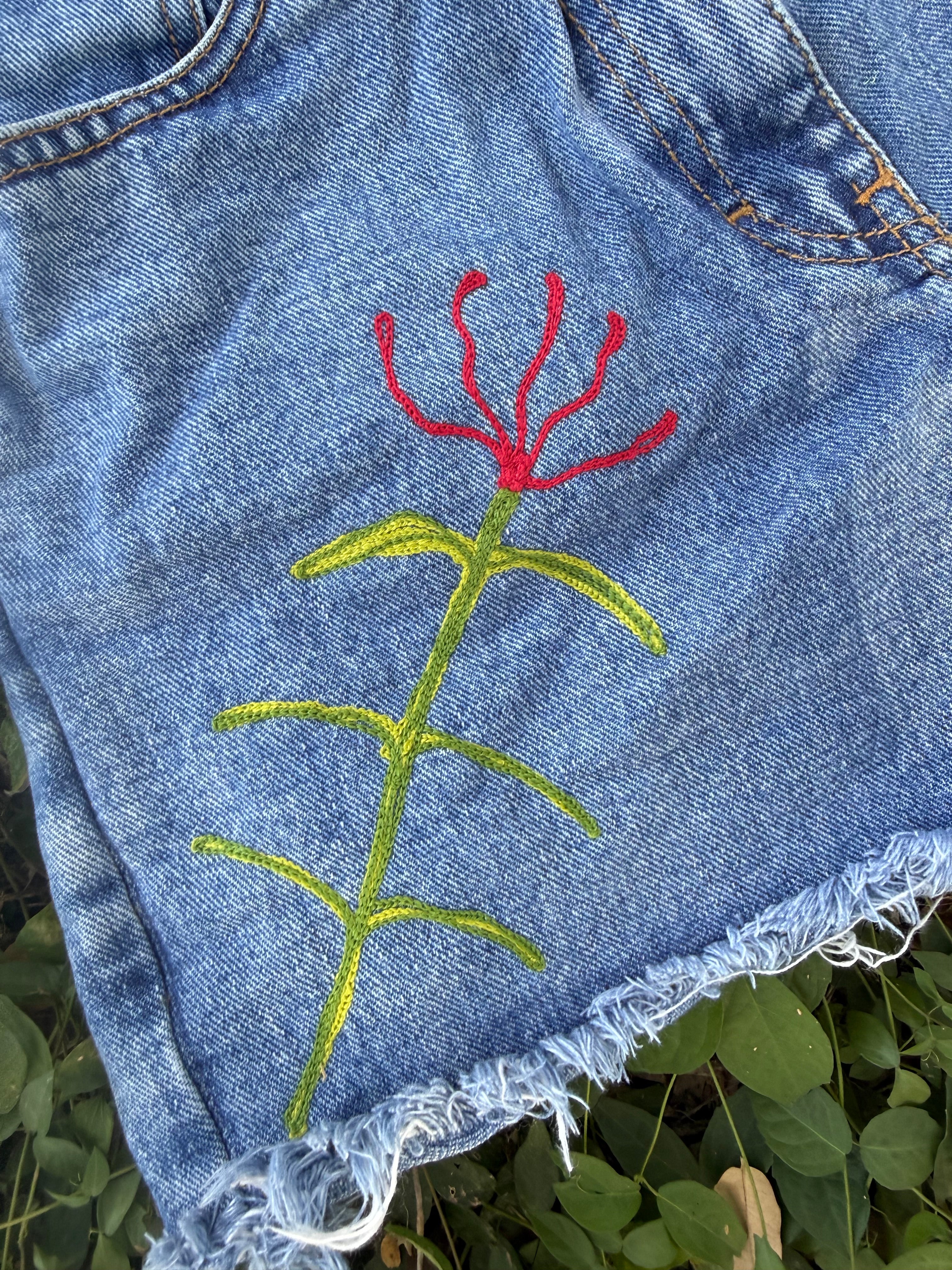 Flower shorts