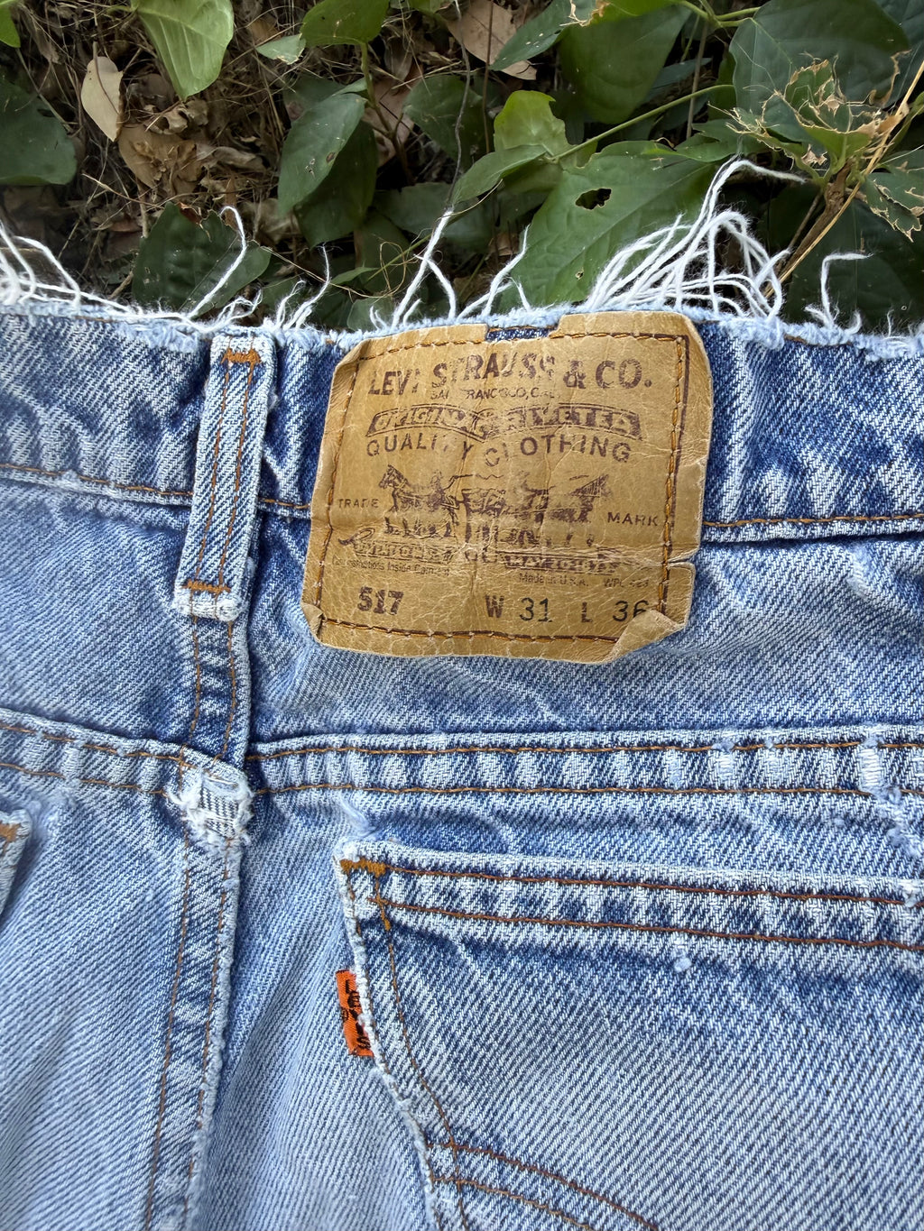 Thrashed BART pants